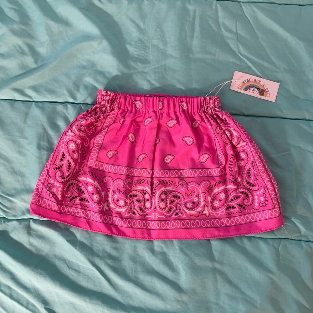 Bandanna Themed Skirt